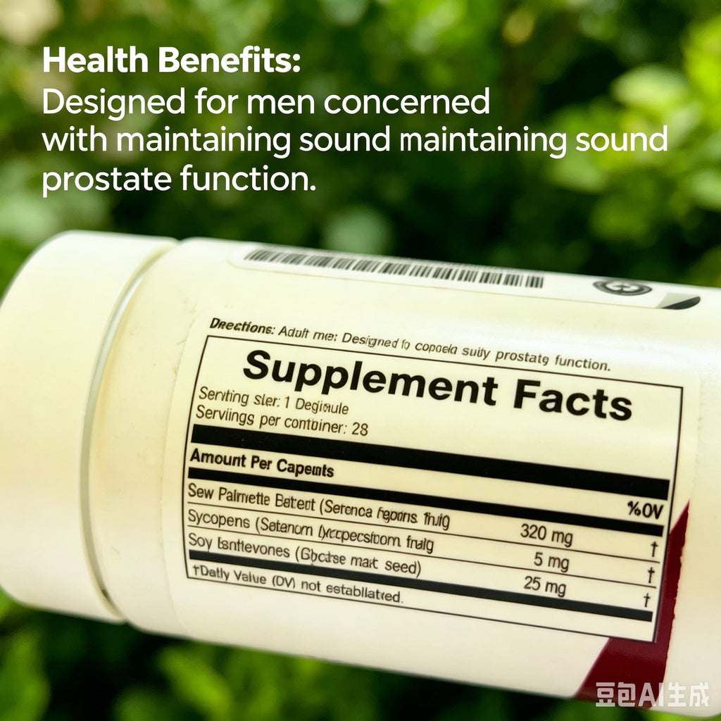 USANA Palmetto Plus Saw Palmetto Prostate Supplement for Men