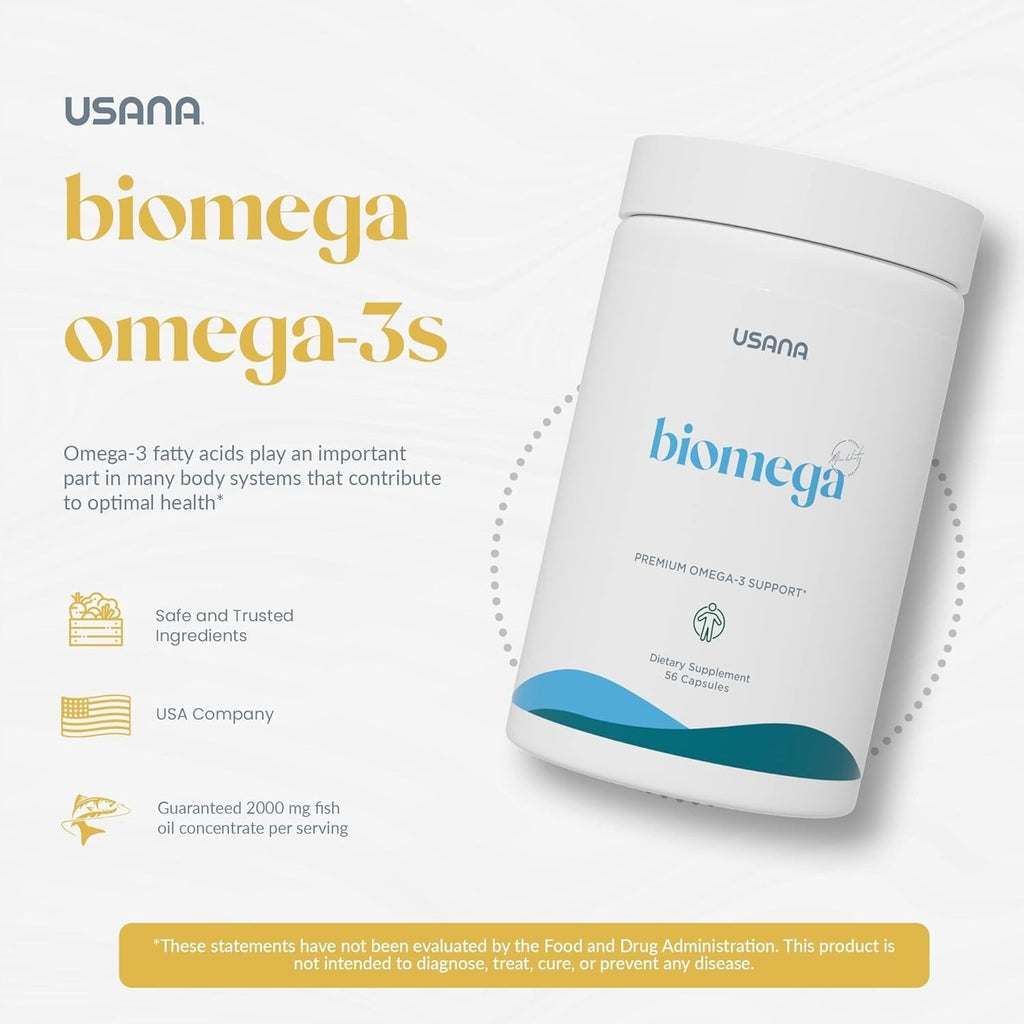 USANA Biomega Premium Omega-3 fish oil Latest upgraded