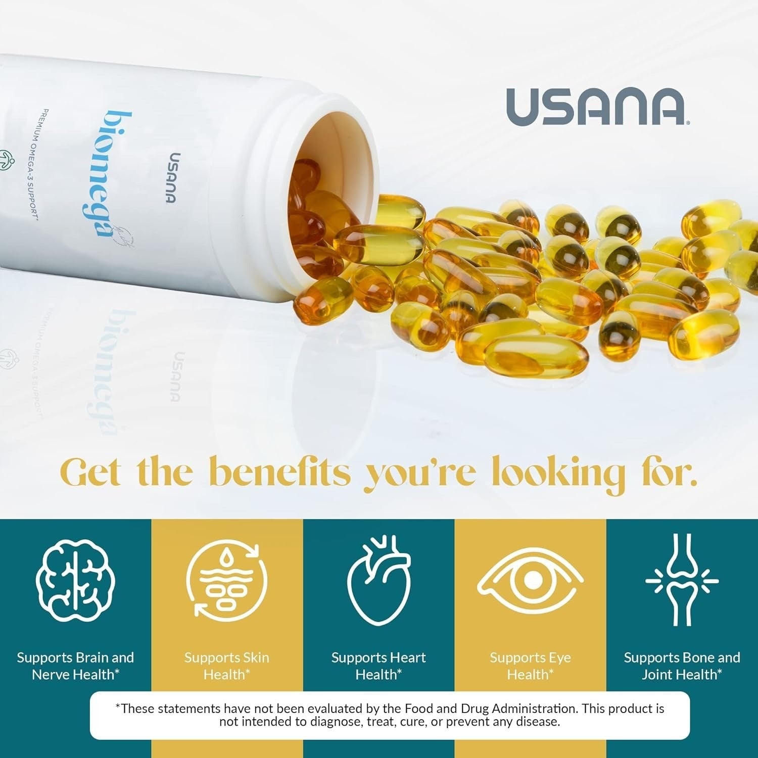 USANA Biomega Premium Omega-3 fish oil Latest upgraded