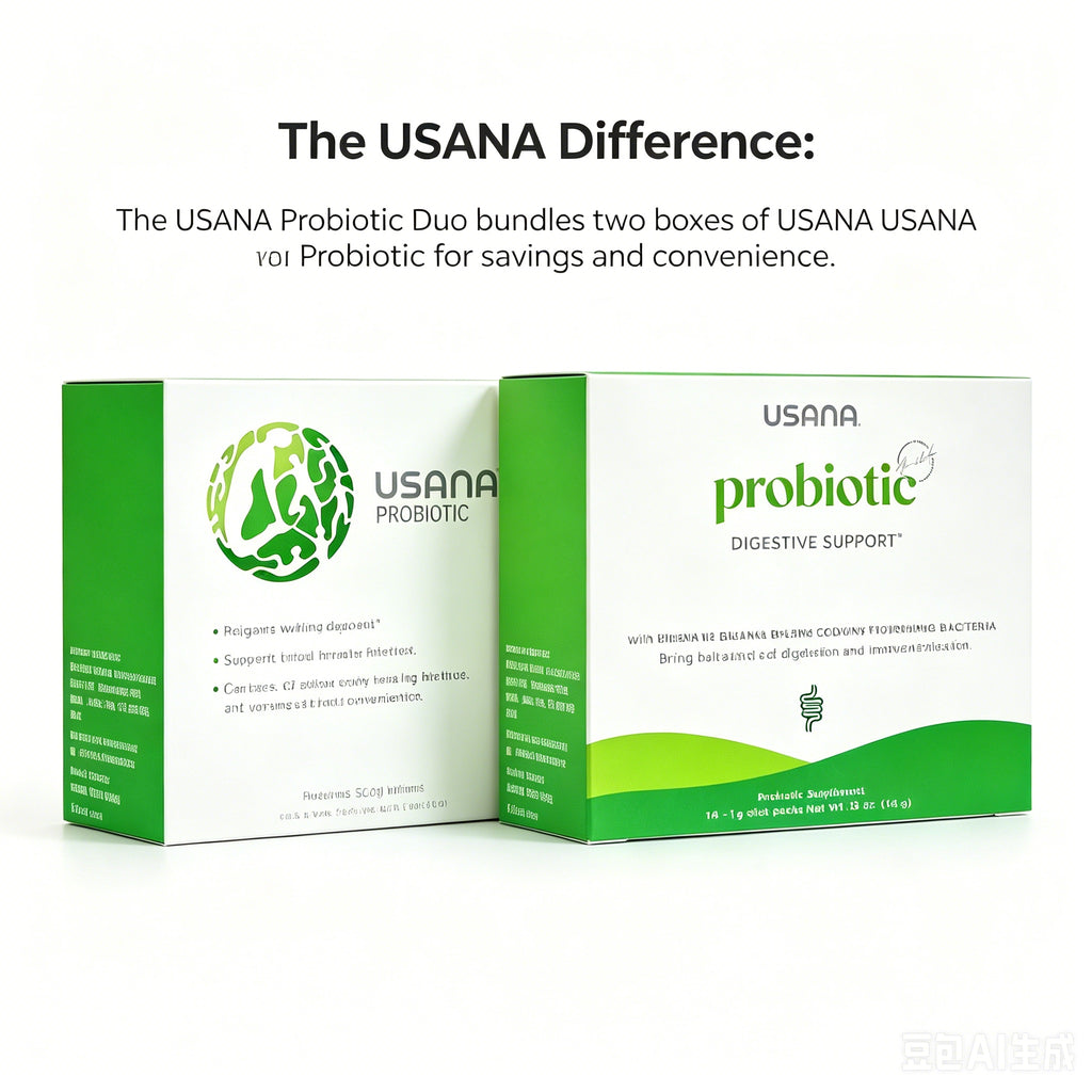 USANA Probiotic Duo Stick packs for Digestive Health