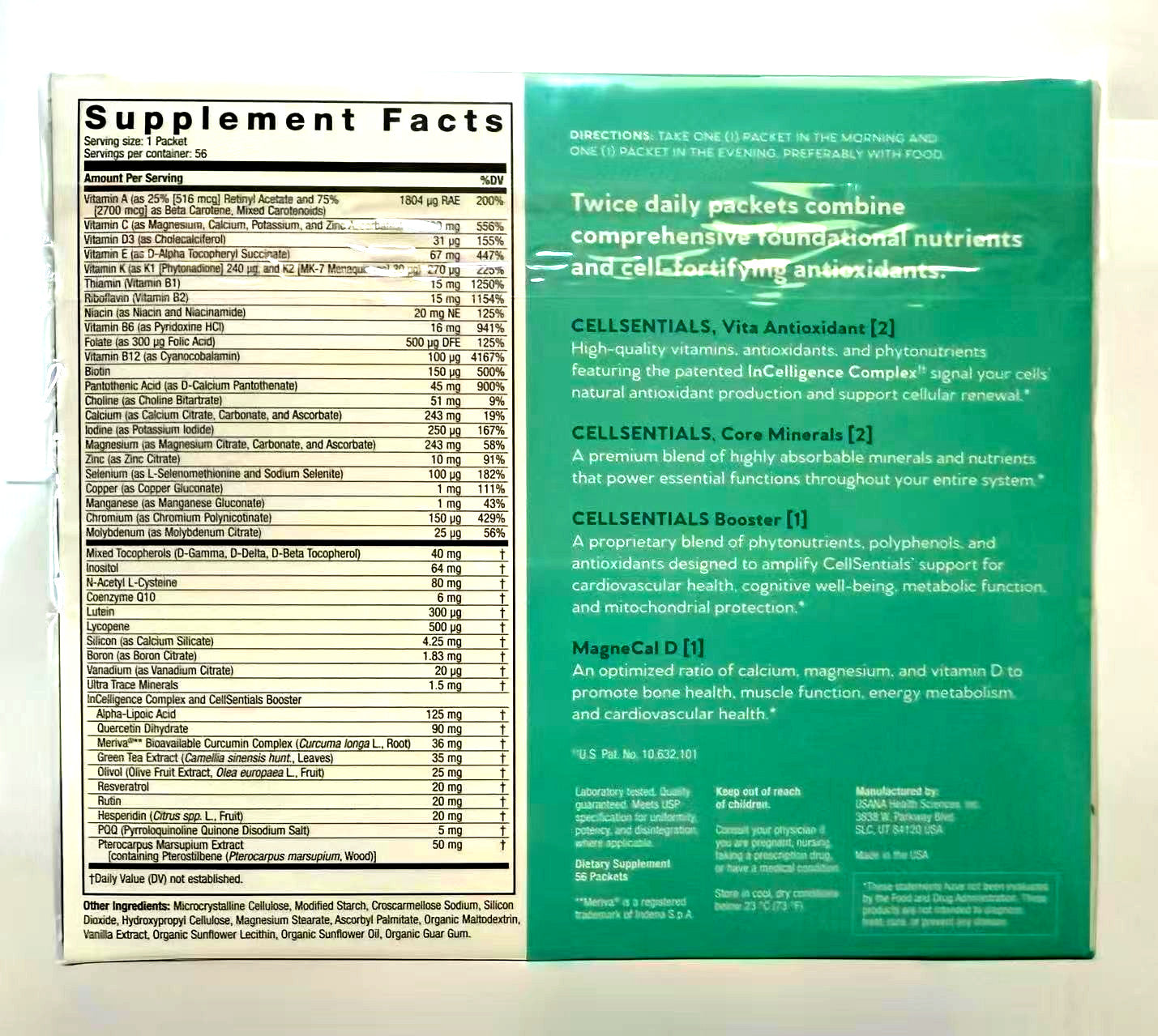 Usana HealthPak 100 Latest Upgraded