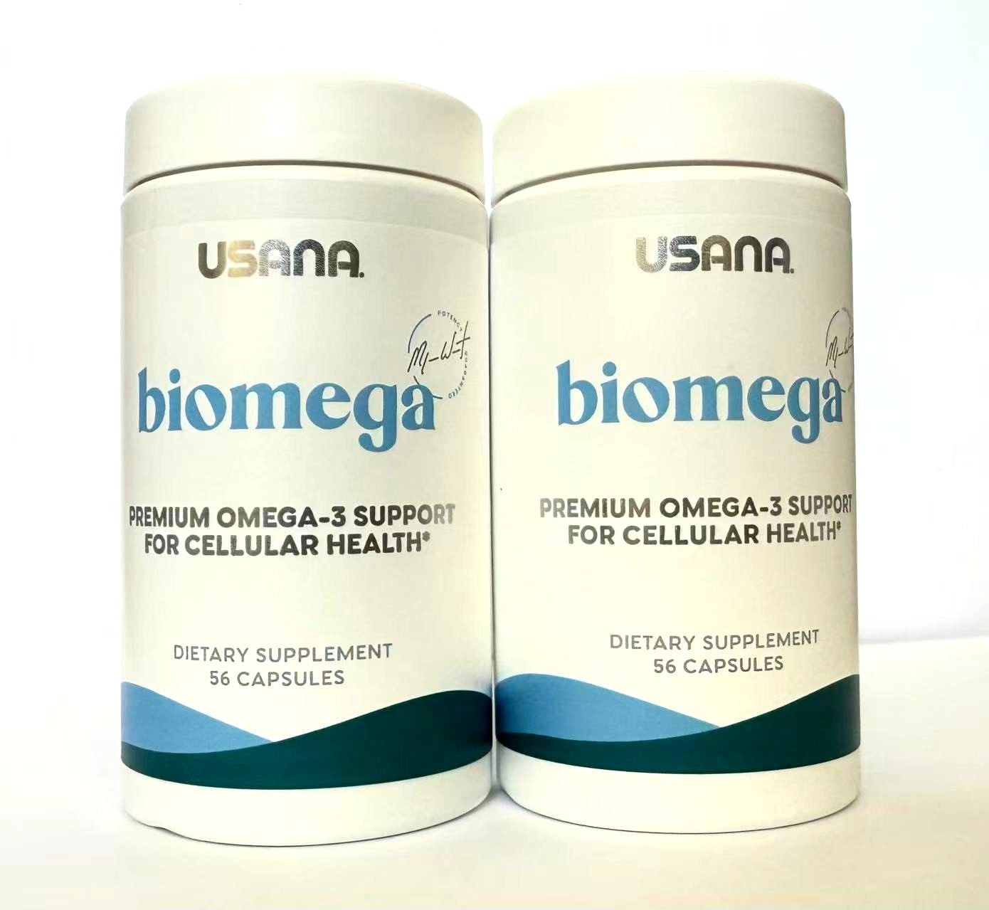 Latest upgraded USANA Biomega Premium Omega-3 fish oil (2 packs) EXP 08/27